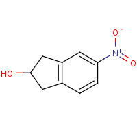 16513-67-0 5-nitro-2,3-dihydro-1H-inden-2-ol chemical structure