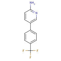 893738-30-2 5-[4-(trifluoromethyl)phenyl]pyridin-2-amine chemical structure