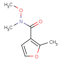 220796-18-9 N-methoxy-N,2-dimethylfuran-3-carboxamide chemical structure