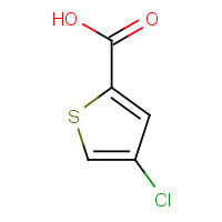59614-95-8 4-chlorothiophene-2-carboxylic acid chemical structure