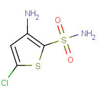 508231-17-2 3-amino-5-chlorothiophene-2-sulfonamide chemical structure
