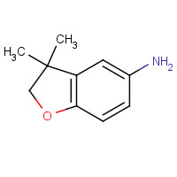 1187968-08-6 3,3-dimethyl-2H-1-benzofuran-5-amine chemical structure