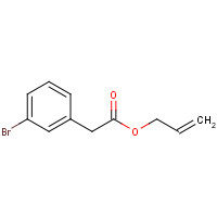 1346146-35-7 prop-2-enyl 2-(3-bromophenyl)acetate chemical structure