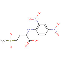 16068-18-1 2-(2,4-dinitroanilino)-4-methylsulfonylbutanoic acid chemical structure