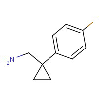 75180-46-0 [1-(4-fluorophenyl)cyclopropyl]methanamine chemical structure