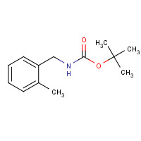 138350-83-1 tert-butyl N-[(2-methylphenyl)methyl]carbamate chemical structure