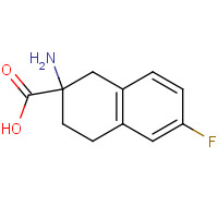 885274-22-6 2-amino-6-fluoro-3,4-dihydro-1H-naphthalene-2-carboxylic acid chemical structure