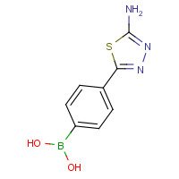 957034-52-5 [4-(5-amino-1,3,4-thiadiazol-2-yl)phenyl]boronic acid chemical structure