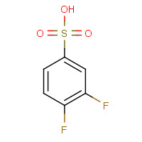 1185115-56-3 3,4-difluorobenzenesulfonic acid chemical structure