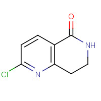 1226898-93-6 2-chloro-7,8-dihydro-6H-1,6-naphthyridin-5-one chemical structure