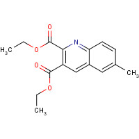 948290-04-8 diethyl 6-methylquinoline-2,3-dicarboxylate chemical structure