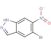 71785-49-4 5-bromo-6-nitro-1H-indazole chemical structure