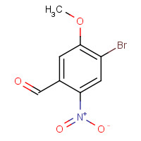 1196664-96-6 4-bromo-5-methoxy-2-nitrobenzaldehyde chemical structure