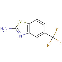 60388-38-7 5-(trifluoromethyl)-1,3-benzothiazol-2-amine chemical structure