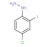 29654-03-3 (4-chloro-2-iodophenyl)hydrazine chemical structure