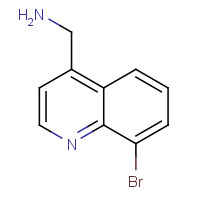 1190320-17-2 (8-bromoquinolin-4-yl)methanamine chemical structure