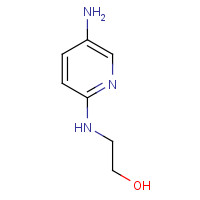 4928-45-4 2-[(5-aminopyridin-2-yl)amino]ethanol chemical structure