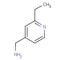 645418-40-2 (2-ethylpyridin-4-yl)methanamine chemical structure