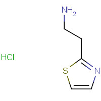 1072084-99-1 2-(1,3-thiazol-2-yl)ethanamine;hydrochloride chemical structure