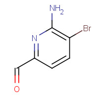 615568-65-5 6-amino-5-bromopyridine-2-carbaldehyde chemical structure
