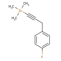 133218-06-1 3-(4-fluorophenyl)prop-1-ynyl-trimethylsilane chemical structure