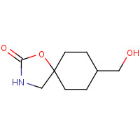 1308837-48-0 8-(hydroxymethyl)-1-oxa-3-azaspiro[4.5]decan-2-one chemical structure