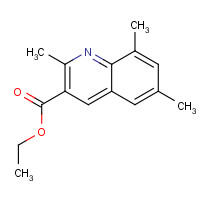 948291-48-3 ethyl 2,6,8-trimethylquinoline-3-carboxylate chemical structure