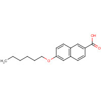 110209-08-0 6-hexoxynaphthalene-2-carboxylic acid chemical structure