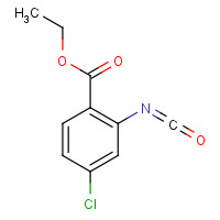 139422-18-7 ethyl 4-chloro-2-isocyanatobenzoate chemical structure
