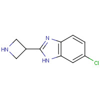 1350356-03-4 2-(azetidin-3-yl)-6-chloro-1H-benzimidazole chemical structure