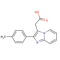 365213-69-0 2-[2-(4-methylphenyl)imidazo[1,2-a]pyridin-3-yl]acetic acid chemical structure