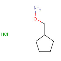 854382-69-7 O-(cyclopentylmethyl)hydroxylamine;hydrochloride chemical structure