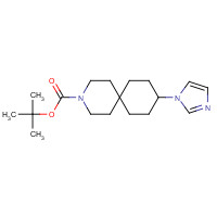 1246508-19-9 tert-butyl 9-imidazol-1-yl-3-azaspiro[5.5]undecane-3-carboxylate chemical structure