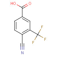 1227502-36-4 4-cyano-3-(trifluoromethyl)benzoic acid chemical structure