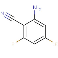 190011-84-8 2-amino-4,6-difluorobenzonitrile chemical structure