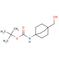 1333384-43-2 tert-butyl N-[1-(hydroxymethyl)-4-bicyclo[2.2.2]octanyl]carbamate chemical structure