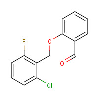 336880-01-4 2-[(2-chloro-6-fluorophenyl)methoxy]benzaldehyde chemical structure