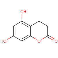 55052-59-0 5,7-dihydroxy-3,4-dihydrochromen-2-one chemical structure