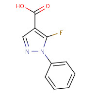 265986-57-0 5-fluoro-1-phenylpyrazole-4-carboxylic acid chemical structure