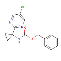 1422356-97-5 benzyl N-[1-(5-chloropyrimidin-2-yl)cyclopropyl]carbamate chemical structure