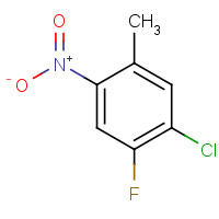 1352457-29-4 1-chloro-2-fluoro-5-methyl-4-nitrobenzene chemical structure