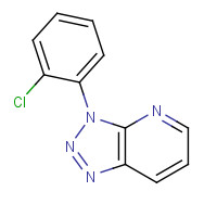 62052-09-9 3-(2-chlorophenyl)triazolo[4,5-b]pyridine chemical structure