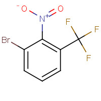 668-28-0 1-bromo-2-nitro-3-(trifluoromethyl)benzene chemical structure