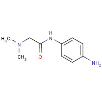 25786-09-8 N-(4-aminophenyl)-2-(dimethylamino)acetamide chemical structure