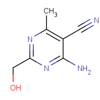 412277-98-6 4-amino-2-(hydroxymethyl)-6-methylpyrimidine-5-carbonitrile chemical structure