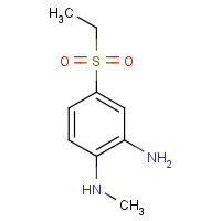 68502-19-2 4-ethylsulfonyl-1-N-methylbenzene-1,2-diamine chemical structure