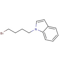 106392-60-3 1-(4-bromobutyl)indole chemical structure