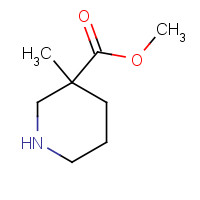 1206228-83-2 methyl 3-methylpiperidine-3-carboxylate chemical structure