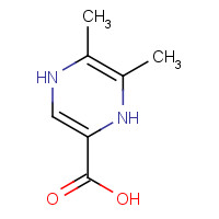 160532-45-6 5,6-dimethyl-1,4-dihydropyrazine-2-carboxylic acid chemical structure