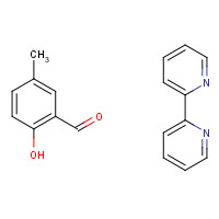 859926-11-7 2-hydroxy-5-methylbenzaldehyde;2-pyridin-2-ylpyridine chemical structure